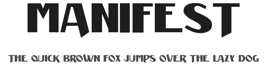Manifest