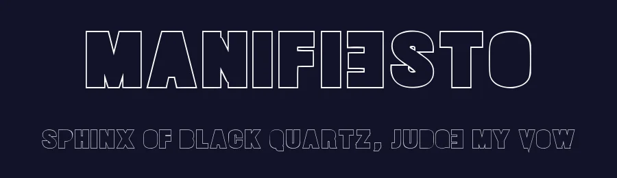Manifiesto by Woodcutter — Decorative Font — thumbnail 2
