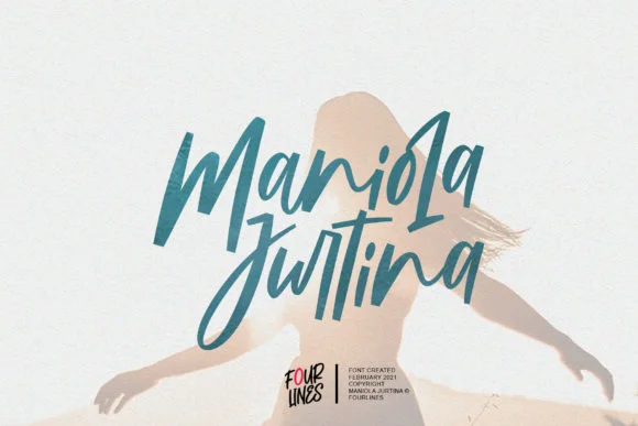 Maniola Jurtina Font by Fourlines.design — Script Handwritten Font