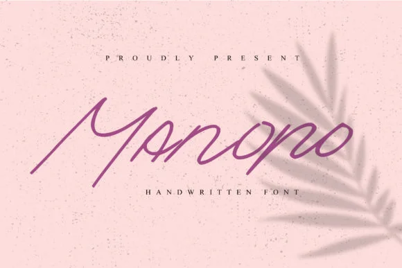 Manopo Font by goodigital by goodigital — Script Handwritten Font