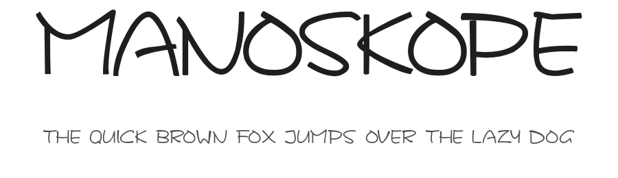 Manoskope