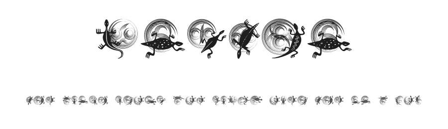 Mantra by Vladimir Nikolic — Dingbats Font