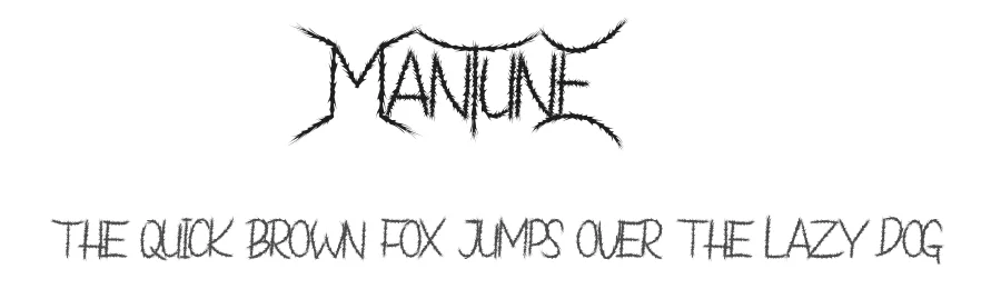 Mantune by Madatype Studio — Decorative Font