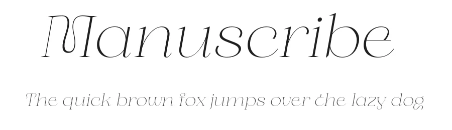 Manuscribe
