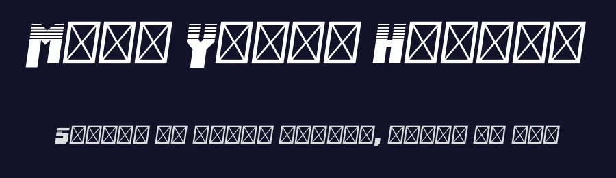 Many Years Higher by imagex — Display Font — thumbnail 2