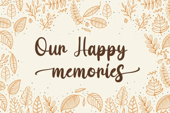 Maple Memories Font by attypestudio — Script Handwritten Font — thumbnail 4