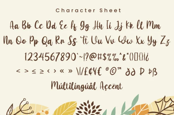 Maple Memories Font by attypestudio — Script Handwritten Font — thumbnail 6