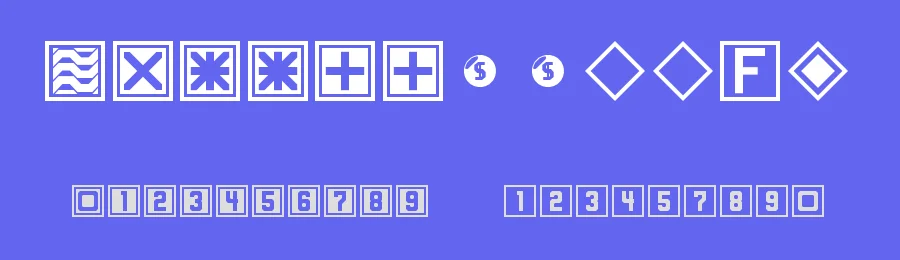 Mapper Kit by Neoqueto — Dingbats Font — thumbnail 3
