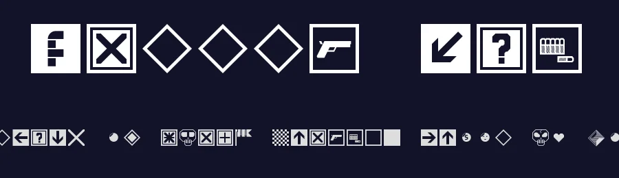 Mapper Kit by Neoqueto — Dingbats Font — thumbnail 2