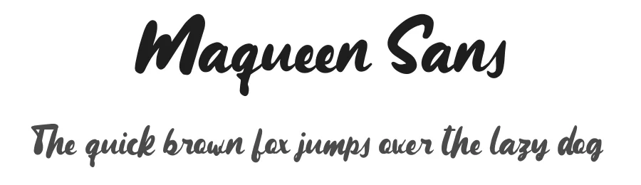 Maqueen Sans