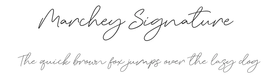 Marchey Signature