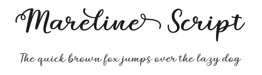 Mareline Script
