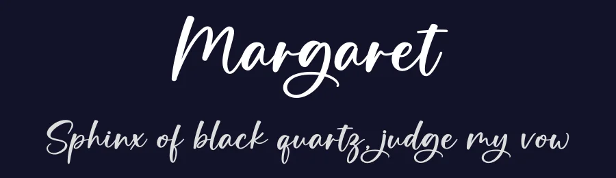 Margaret by Graphix Line Studio — Script Handwritten Font — thumbnail 2