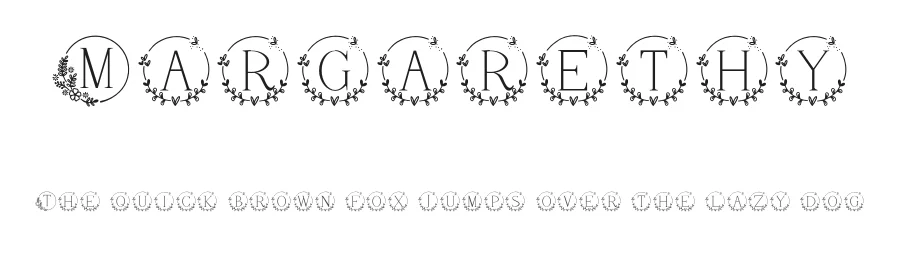 Margarethy by Letterayu โ Decorative Font