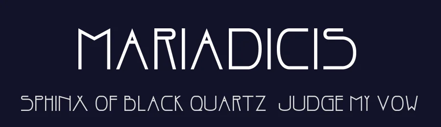 Mariadicis by DaeDesign — Decorative Font — thumbnail 2