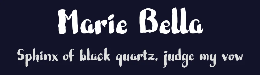Marie Bella by Royaltype — Script Handwritten Font — thumbnail 2