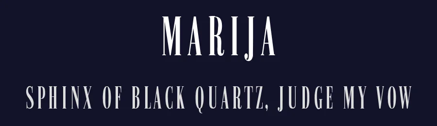 Marija by Vladimir Nikolic — Serif Font — thumbnail 2