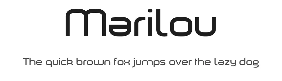 Marilou by Benoît Sjöholm — Sans Serif Font