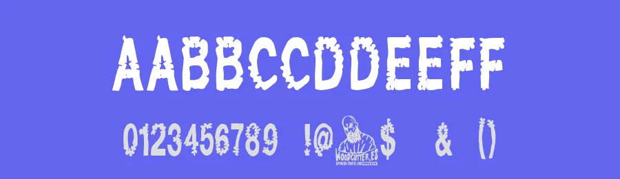 Maripeich el Último by Woodcutter — Decorative Font — thumbnail 3