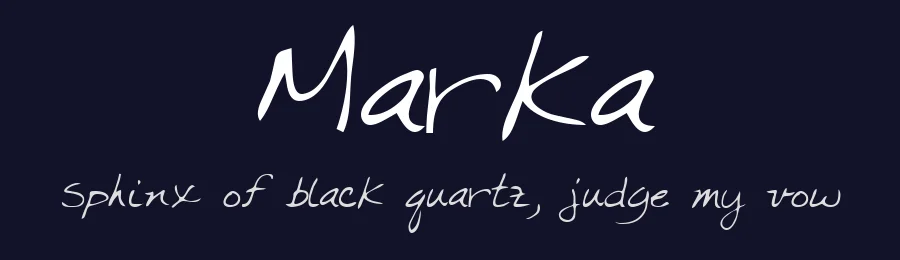 Marka — Script Handwritten Font — thumbnail 2