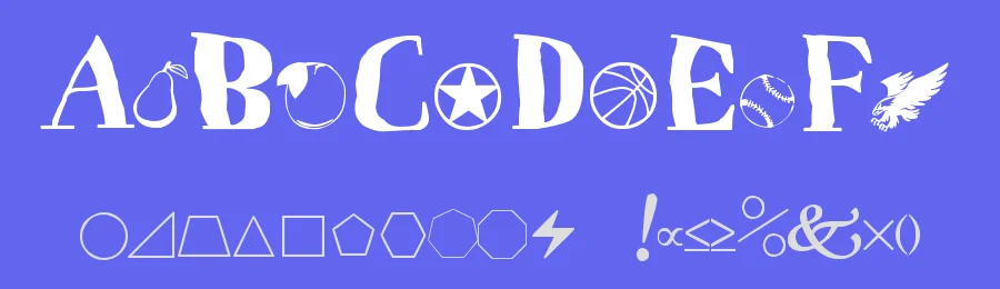Markbats 2 by Edwin Vazquez — Dingbats Font — thumbnail 3