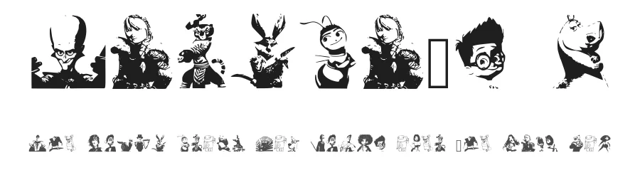 Markbats 4 by Edwin Vazquez — Dingbats Font