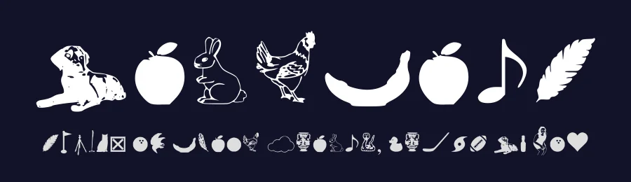 Markbats by Edwin Vazquez — Dingbats Font — thumbnail 2