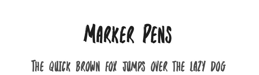 Marker Pens
