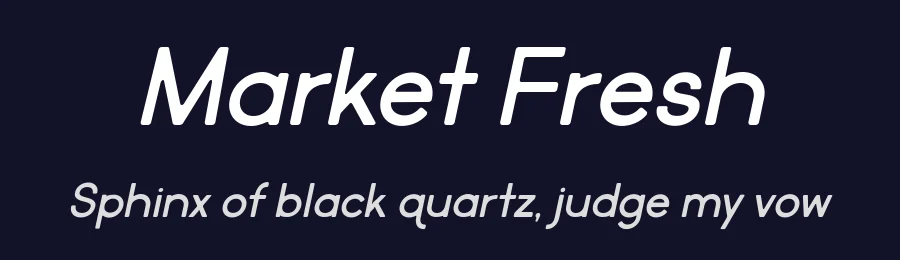 Market Fresh by Brittney Murphy Design — Sans Serif Font — thumbnail 2