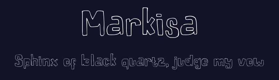 Markisa by Jetsmax Studio — Decorative Font — thumbnail 2