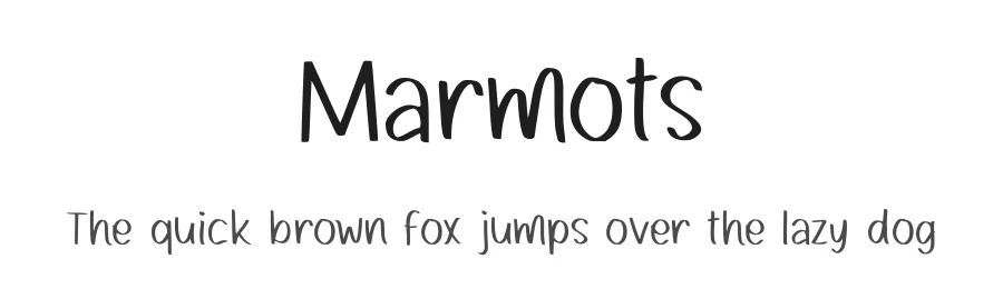 Marmots