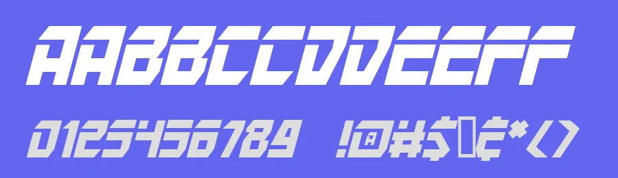 Mars Police by Blambot — Display Font — thumbnail 3