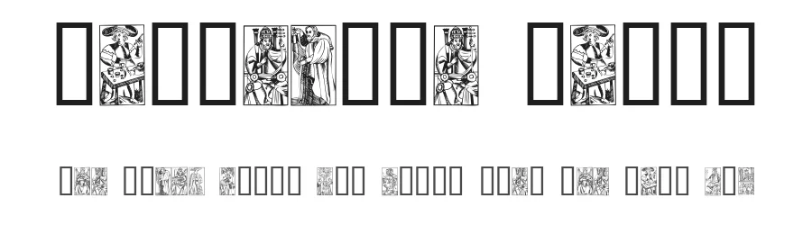 Marseille Tarot by The Scriptorium — Dingbats Font