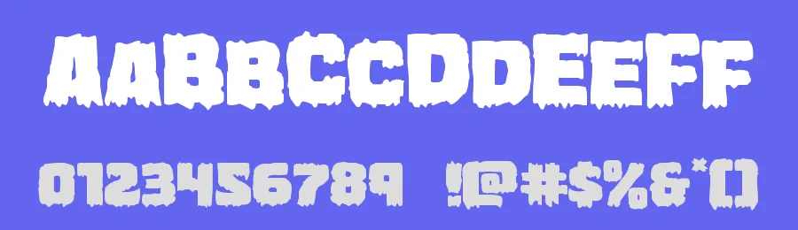 Marsh Thing by Iconian Fonts — Decorative Font — thumbnail 3
