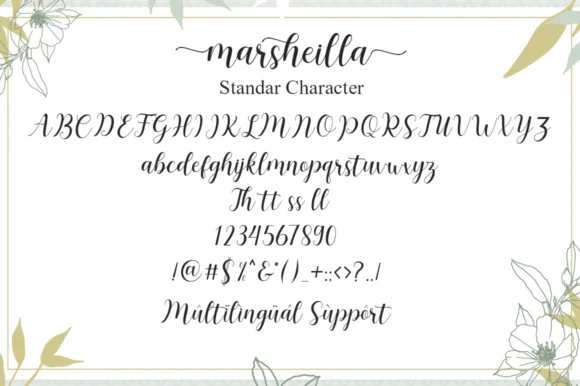 Marsheilla Font by Manjalistudio — Script Handwritten Font — thumbnail 8
