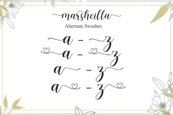 Marsheilla Font by Manjalistudio — Script Handwritten Font — thumbnail 9