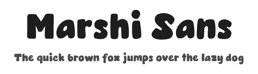 Marshi Sans