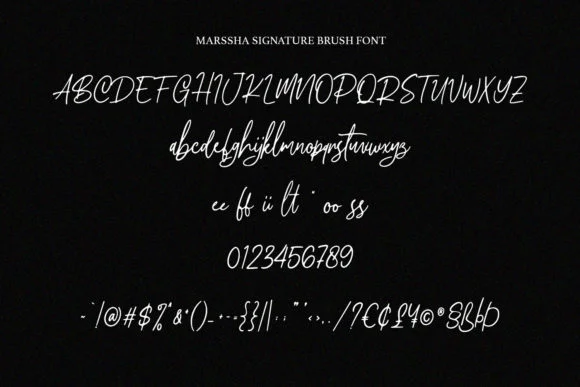 Marssha Font by Maulana Creative — Script Handwritten Font — thumbnail 6