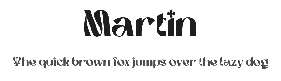 Martin by TypeClassHeroes — Decorative Font