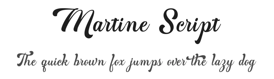 Martine Script