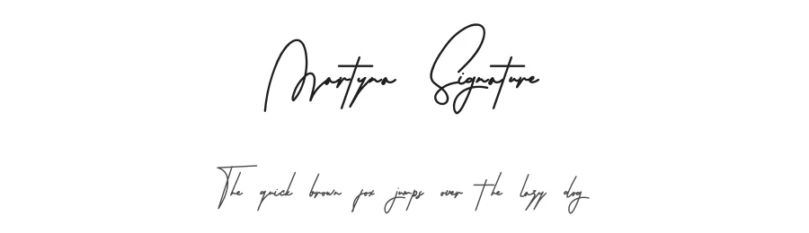 Martyna Signature