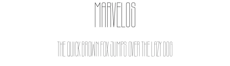 Marvelos by Akbaru Type — Decorative Font