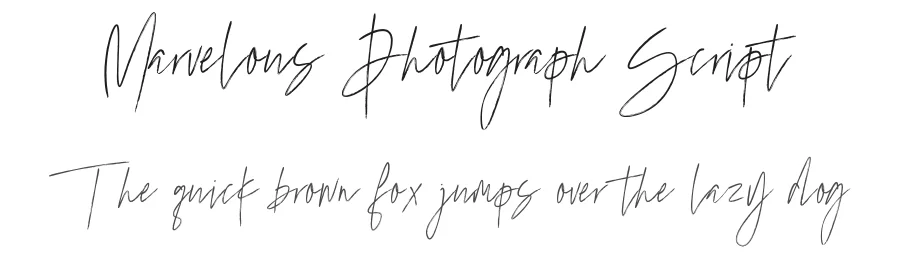 Marvelous Photograph Script