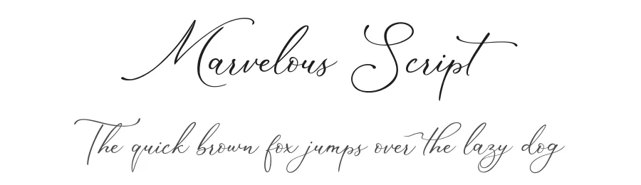 Marvelous Script