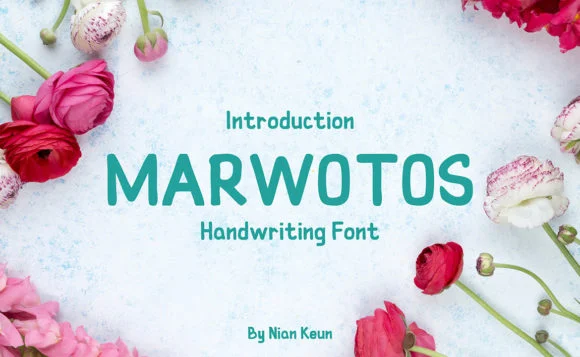 Marwotos Font by niankeun — Script Handwritten Font