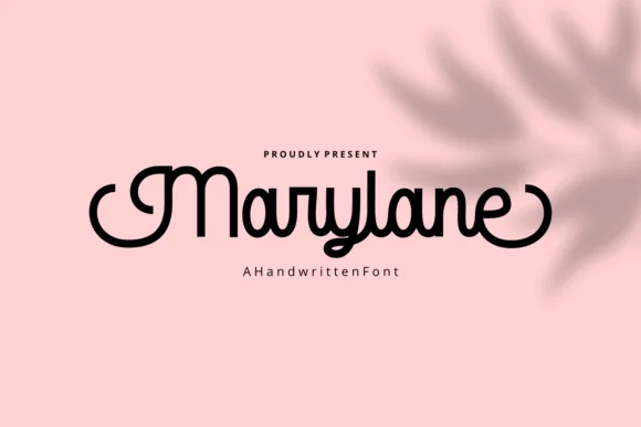 Marylane Font by motokiwo — Script Handwritten Font