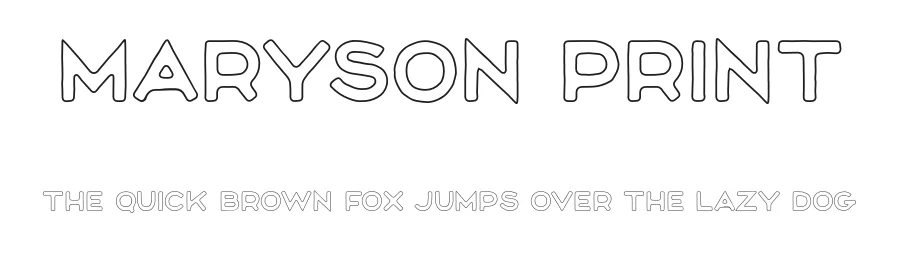 Maryson Print