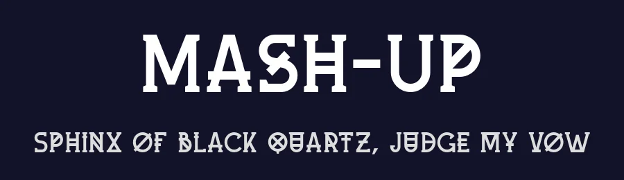 Mash-Up by kulturrrno — Sans Serif Font — thumbnail 2