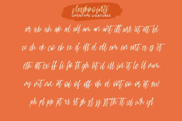 Mashpoints Font by Maulana Creative — Script Handwritten Font — thumbnail 9