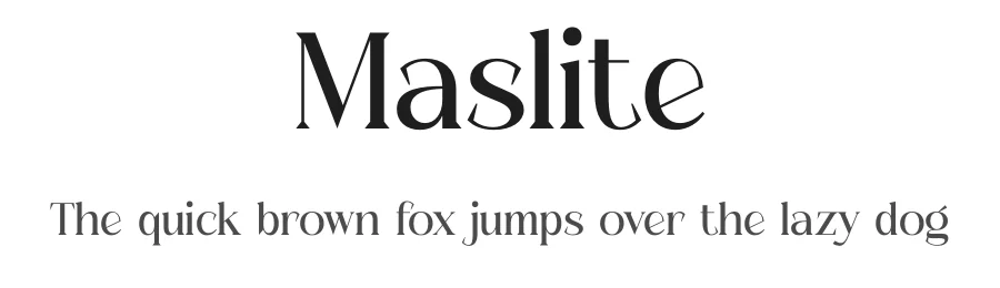 Maslite
